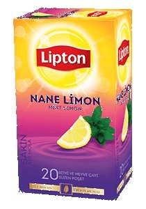 Lipton Nane Limon Bardak Poşet Çay -