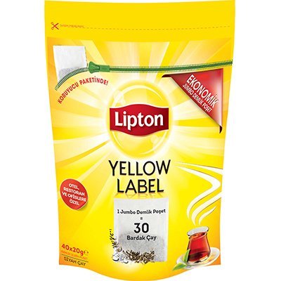 Lipton Yellow Label Jumbo Demlik Poşet -