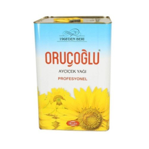 Oruçoğlu Ayçiçek Yağı 18 l -