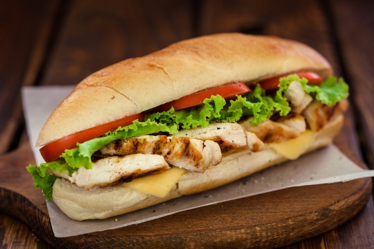 Izgara Tavuk Ekmek Izgara Tavuk Ekmek