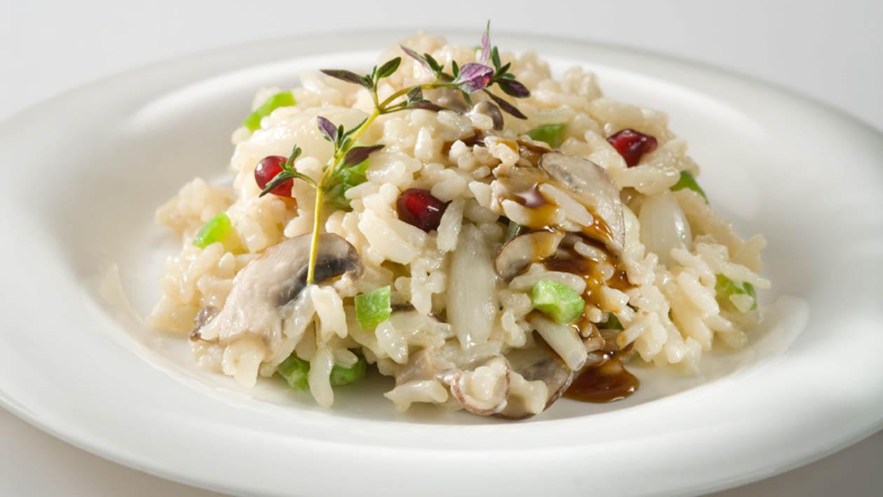 Nar ve Mantarlı Risotto Nar ve Mantarlı Risotto