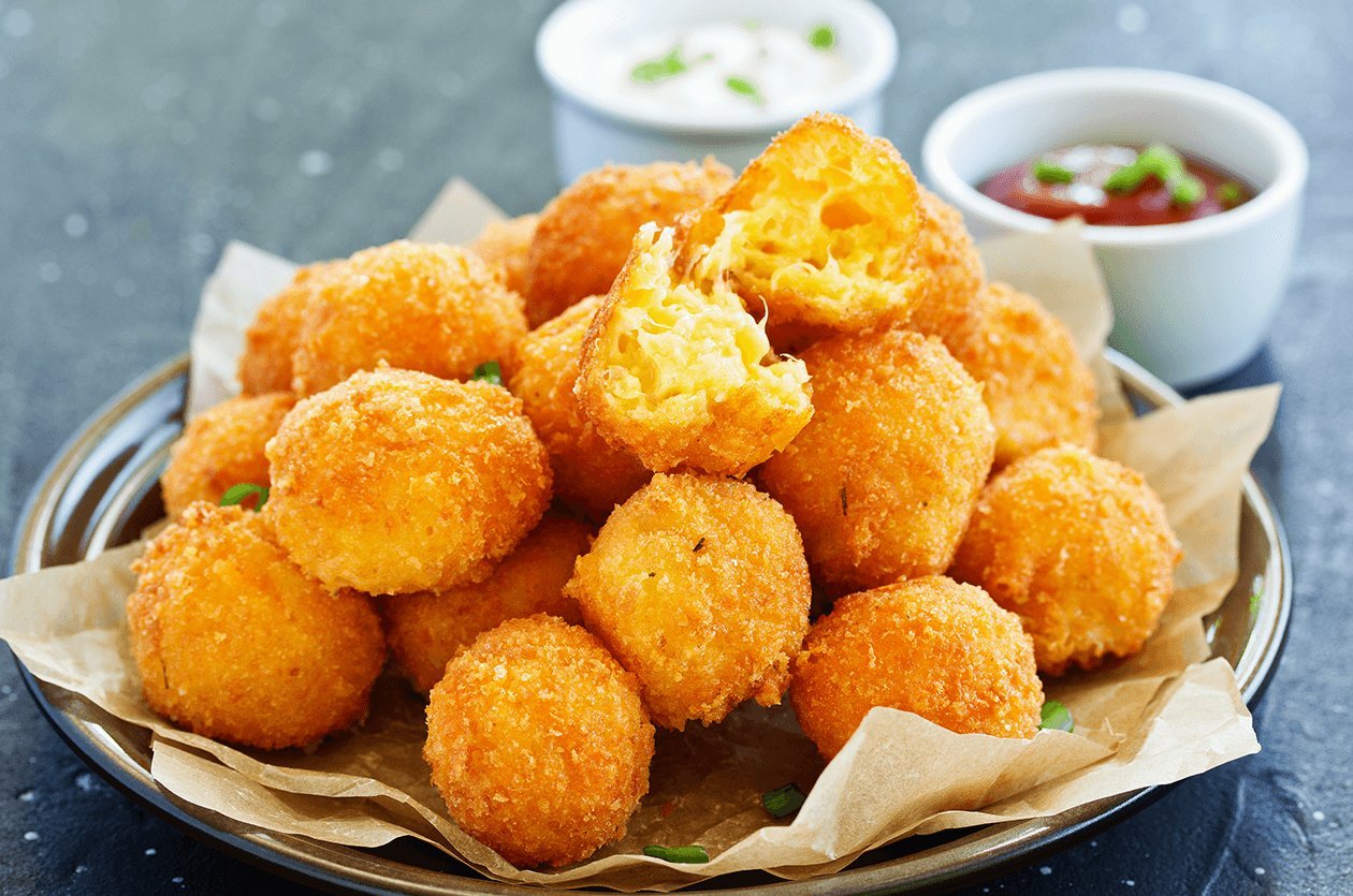 Peynirli Patates Lokmaları Peynirli Patates Lokmaları