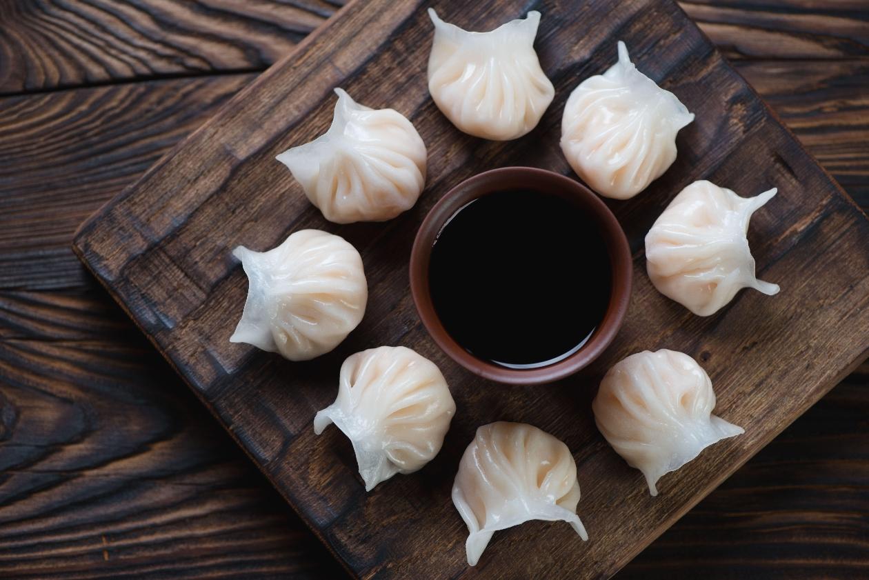 Sebzeli Çin Mantısı "Dim sum" Sebzeli Çin Mantısı "Dim sum"
