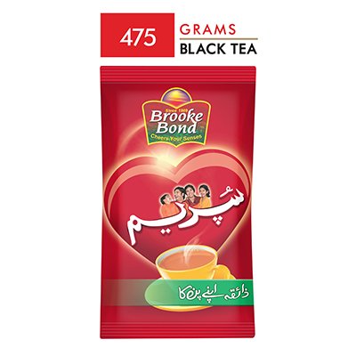 بروک بانڈ سپریم پیکٹ ٹی (475gm) -