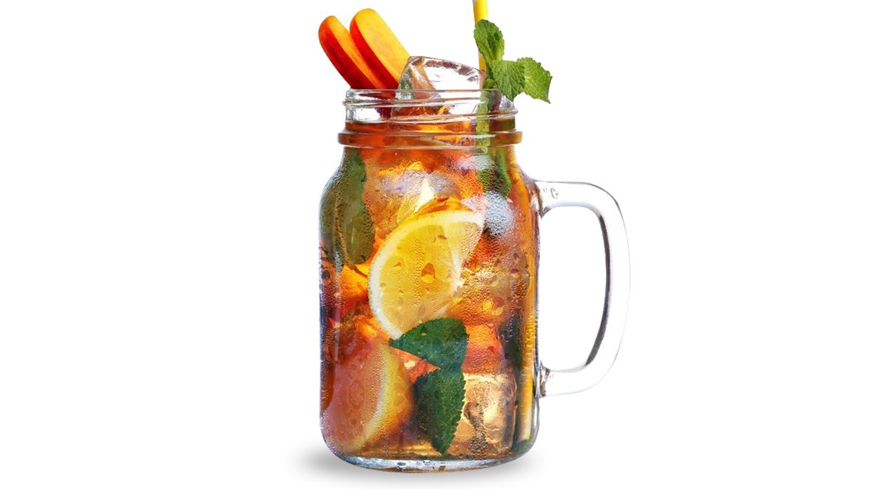 آڑو آئسڈ ٹی آڑو آئسڈ ٹی
