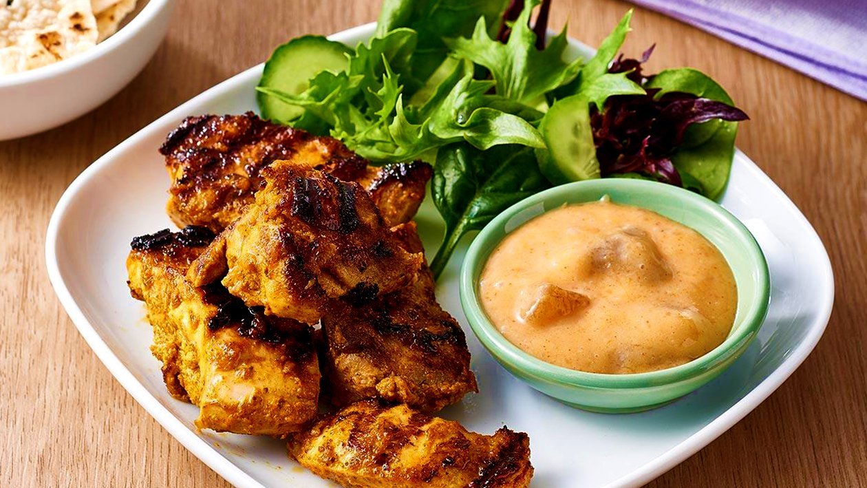 تندوری چکن بائٹس تندوری چکن بائٹس