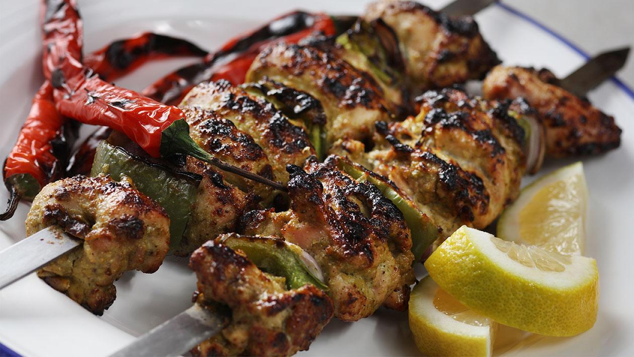 کاجو نٹ چکن سیخ کباب کاجو نٹ چکن سیخ کباب