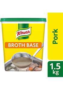 Knorr Súp Nền Thịt Heo 1.5kg - Có ngay nước dùng sánh đậm vị thịt với Súp nền Knorr Thịt Heo Knorr Súp Nền Thịt Heo 1.5kg - Có ngay nước dùng sánh đậm vị thịt với Súp nền Knorr Thịt Heo