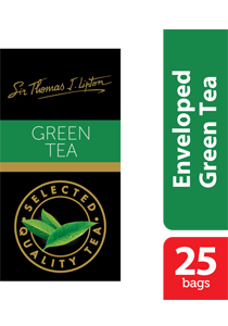 Sir Thomas Lipton Green Tea 2g x 25 - Nơi hương vị hảo hạng của từng lá trà được tái hiện nguyên bản. Sir Thomas Lipton Green Tea 2g x 25 - Nơi hương vị hảo hạng của từng lá trà được tái hiện nguyên bản.