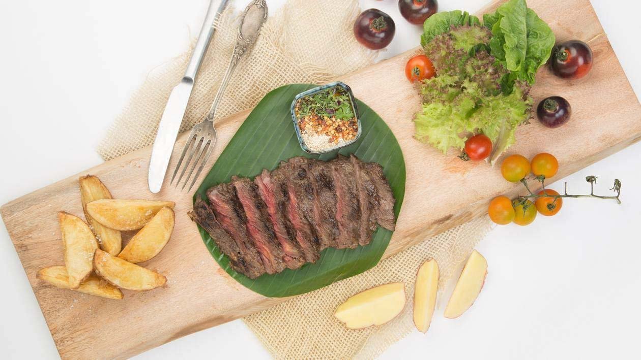 Bò Úc nướng xốt Thái Bò Úc nướng xốt Thái