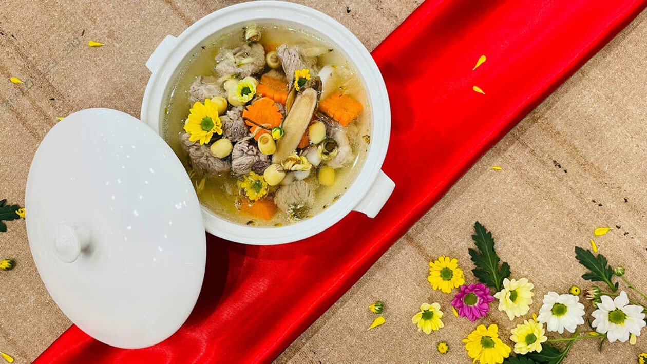 Canh Sườn Bông Cúc Canh Sườn Bông Cúc