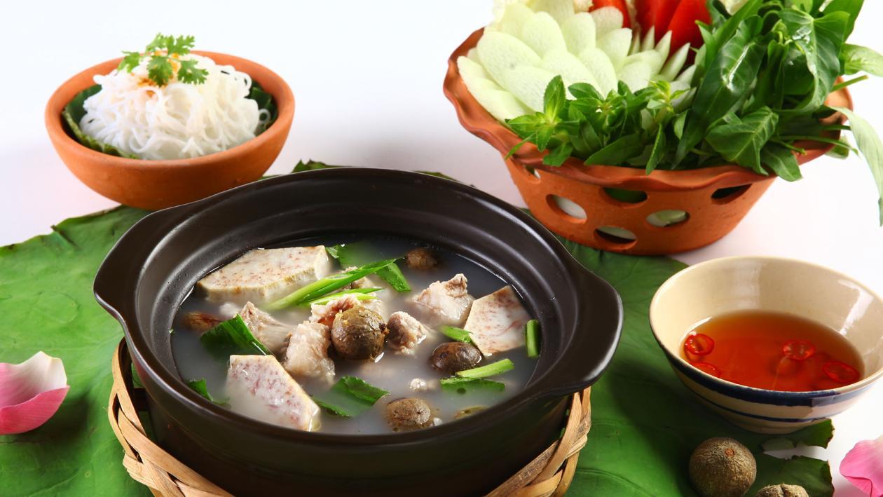 Lẩu Sườn Sụn Om Sấu Lẩu Sườn Sụn Om Sấu