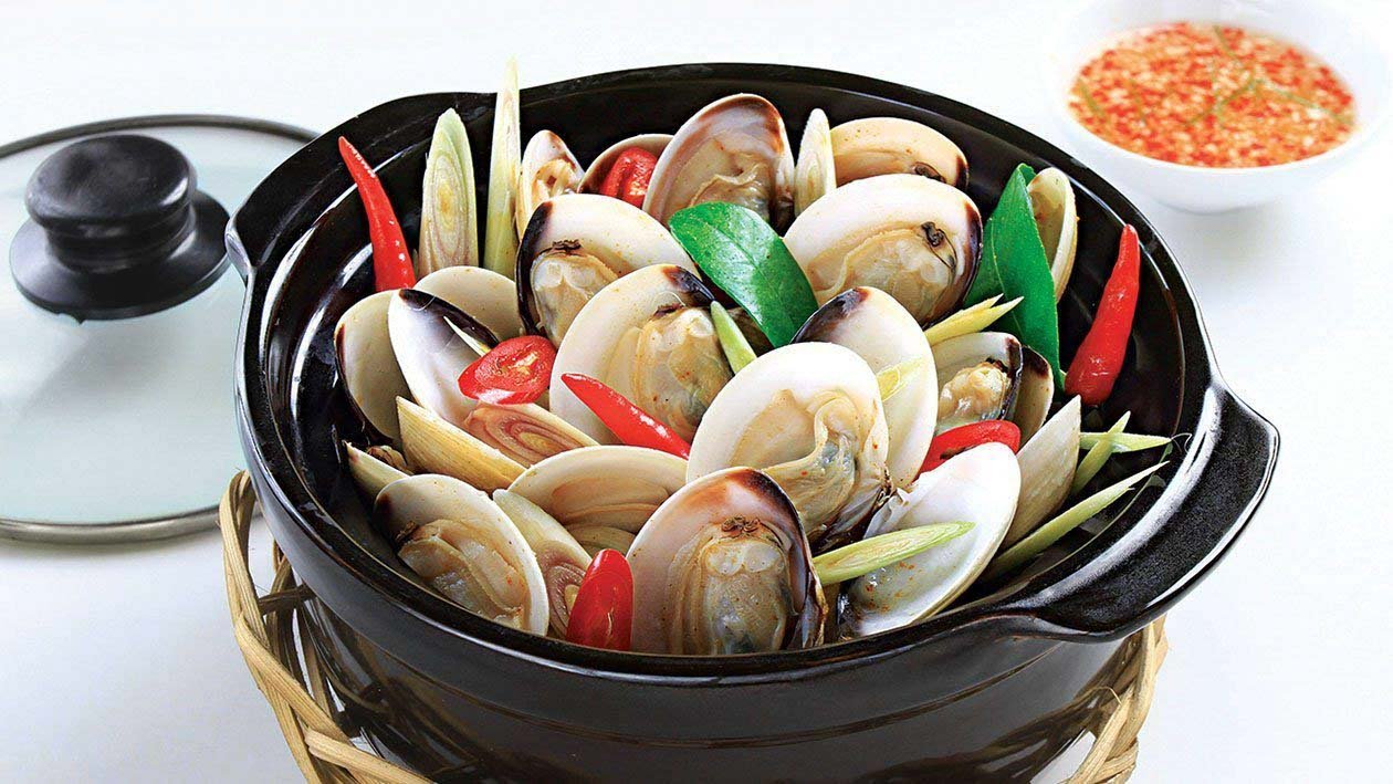 Nghêu Hấp Thái Nghêu Hấp Thái