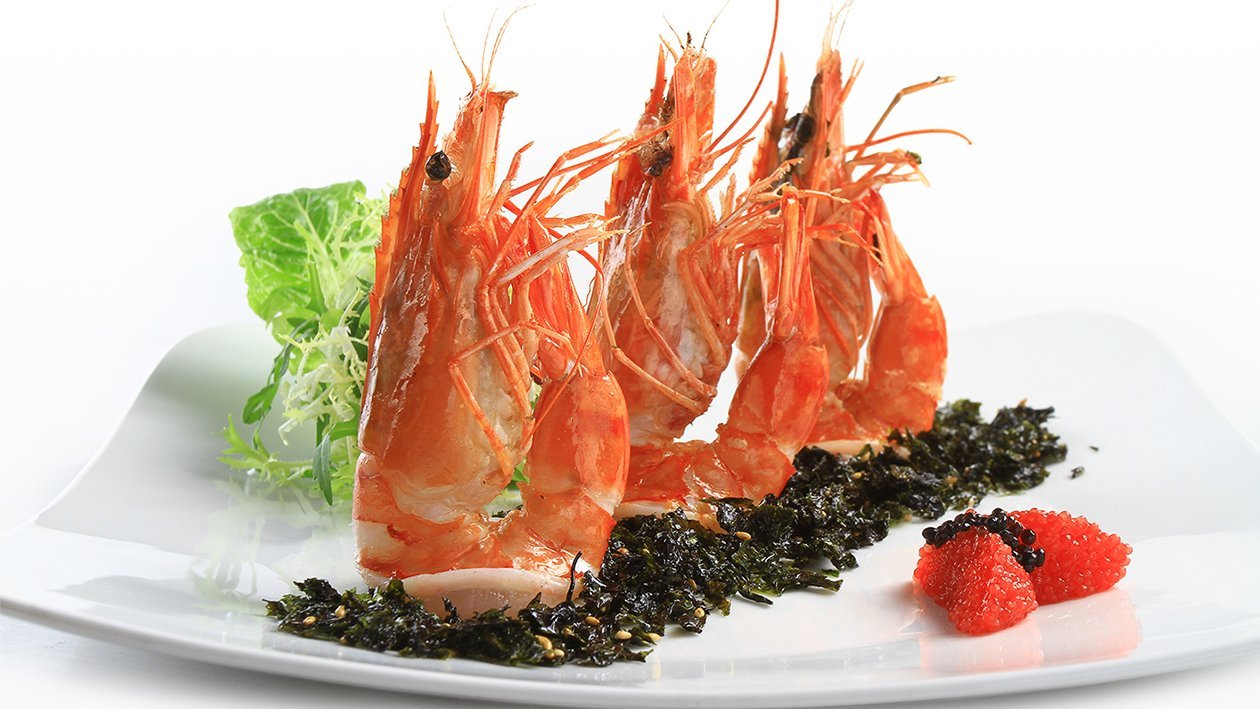 Tôm Nướng Rong Biển Tôm Nướng Rong Biển