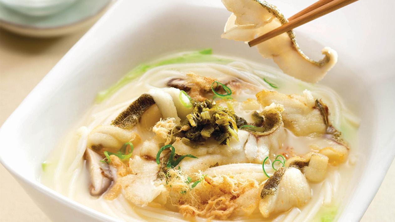 桂魚濃湯上海米線 – 食譜詳情 桂魚濃湯上海米線 – 食譜詳情