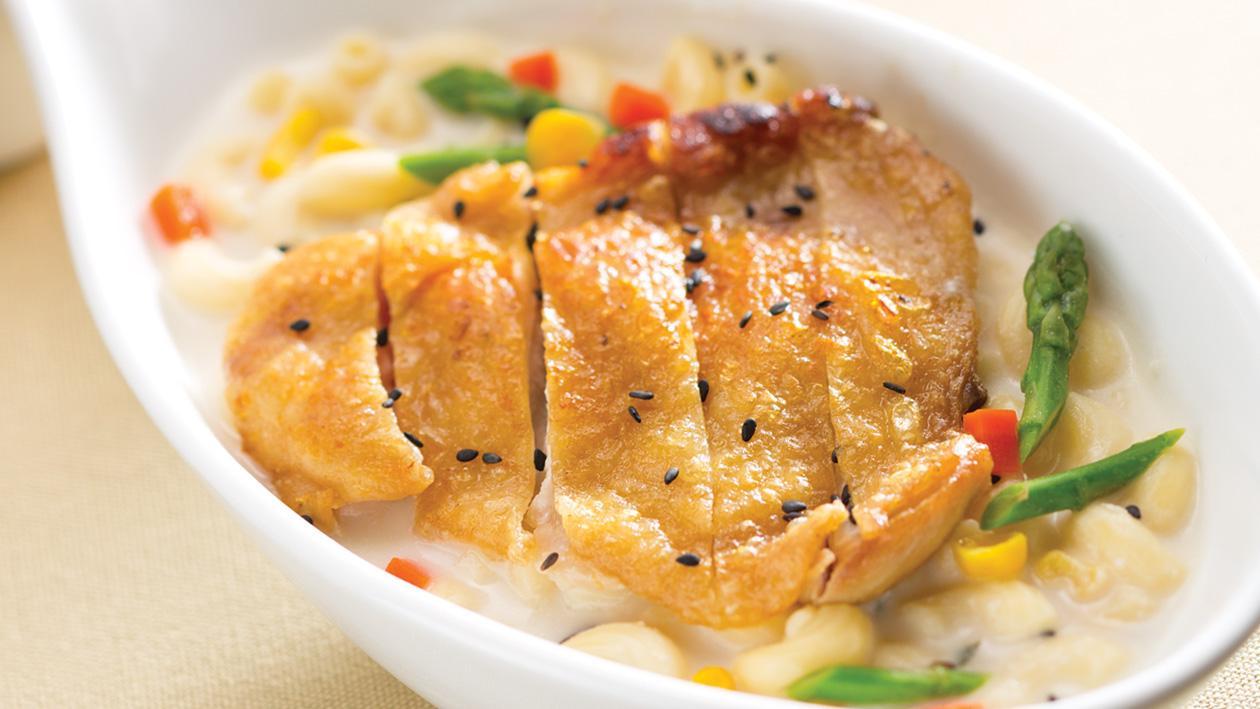 烤雞扒芝士湯通粉 – 食譜詳情 烤雞扒芝士湯通粉 – 食譜詳情
