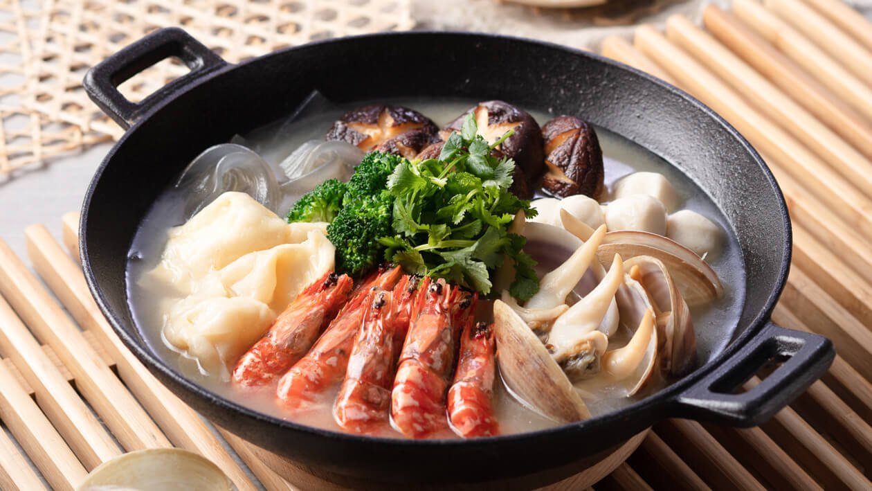 瑤柱海鮮鍋 – 食譜詳情 瑤柱海鮮鍋 – 食譜詳情