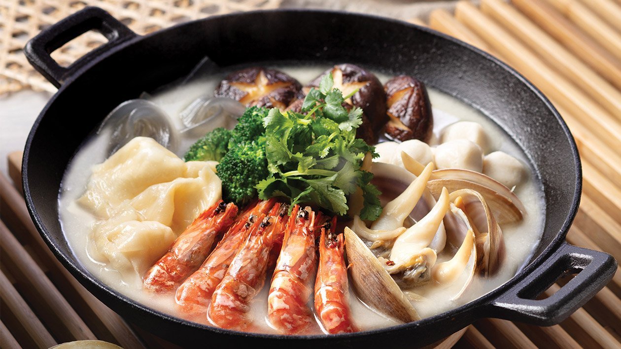 瑤柱海鮮鍋 – 食譜詳情 瑤柱海鮮鍋 – 食譜詳情