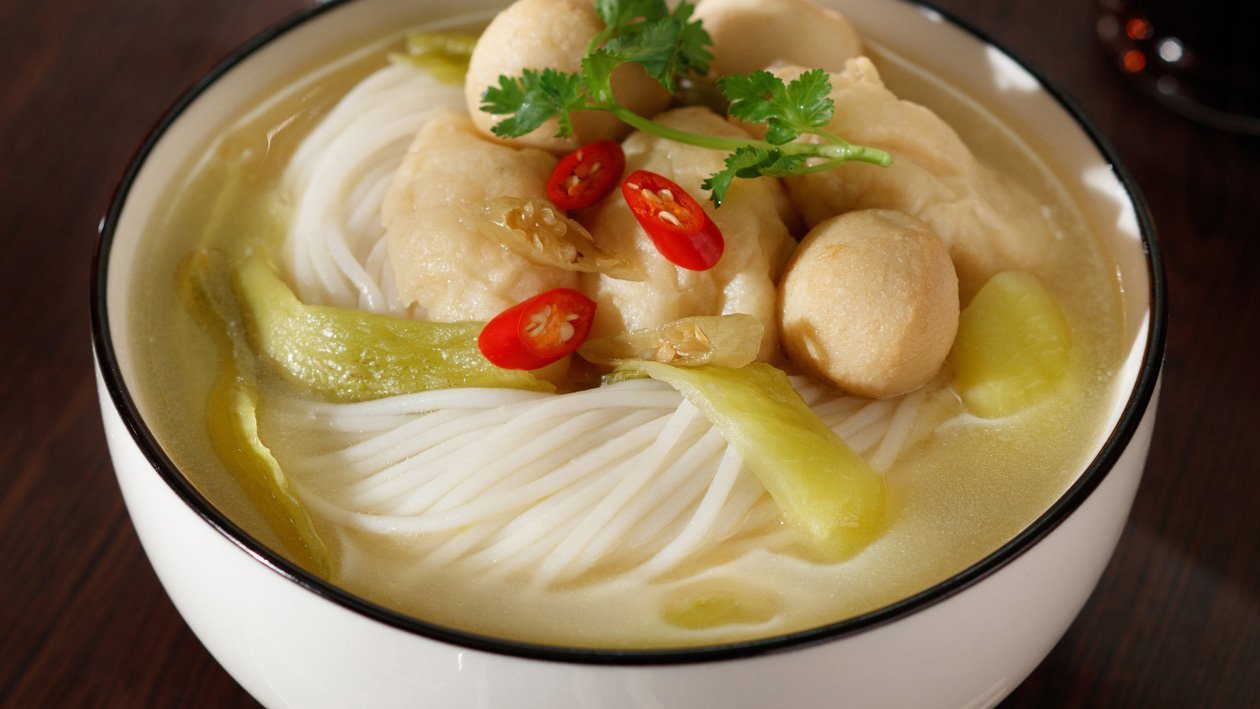 瑤柱酸辣湯米線 – 食譜詳情 瑤柱酸辣湯米線 – 食譜詳情