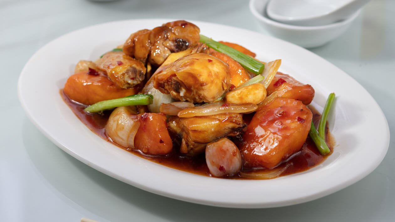 雞汁煮南瓜鮮辣雞球 – 食譜詳情 雞汁煮南瓜鮮辣雞球 – 食譜詳情