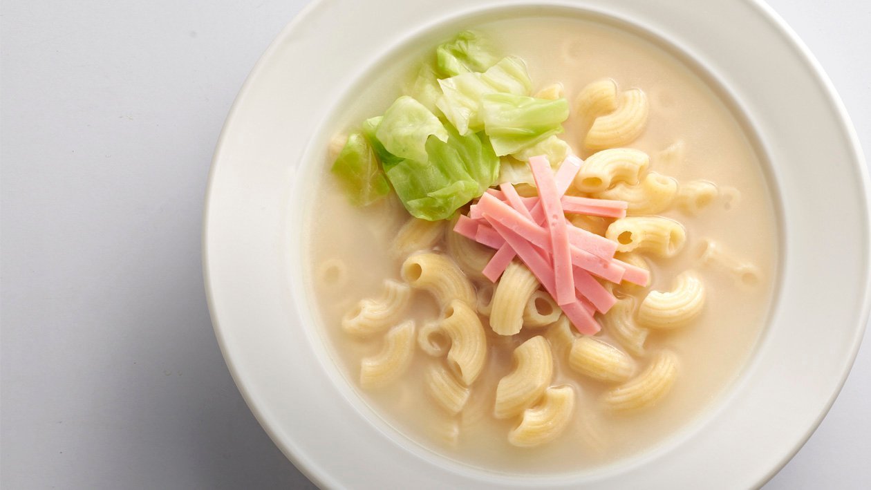 香濃早餐湯通粉 – 食譜詳情 香濃早餐湯通粉 – 食譜詳情
