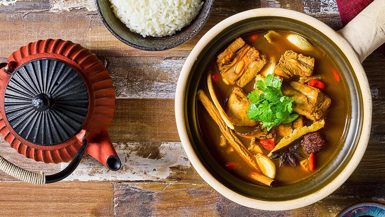中药‘肉骨茶’ 中药‘肉骨茶’