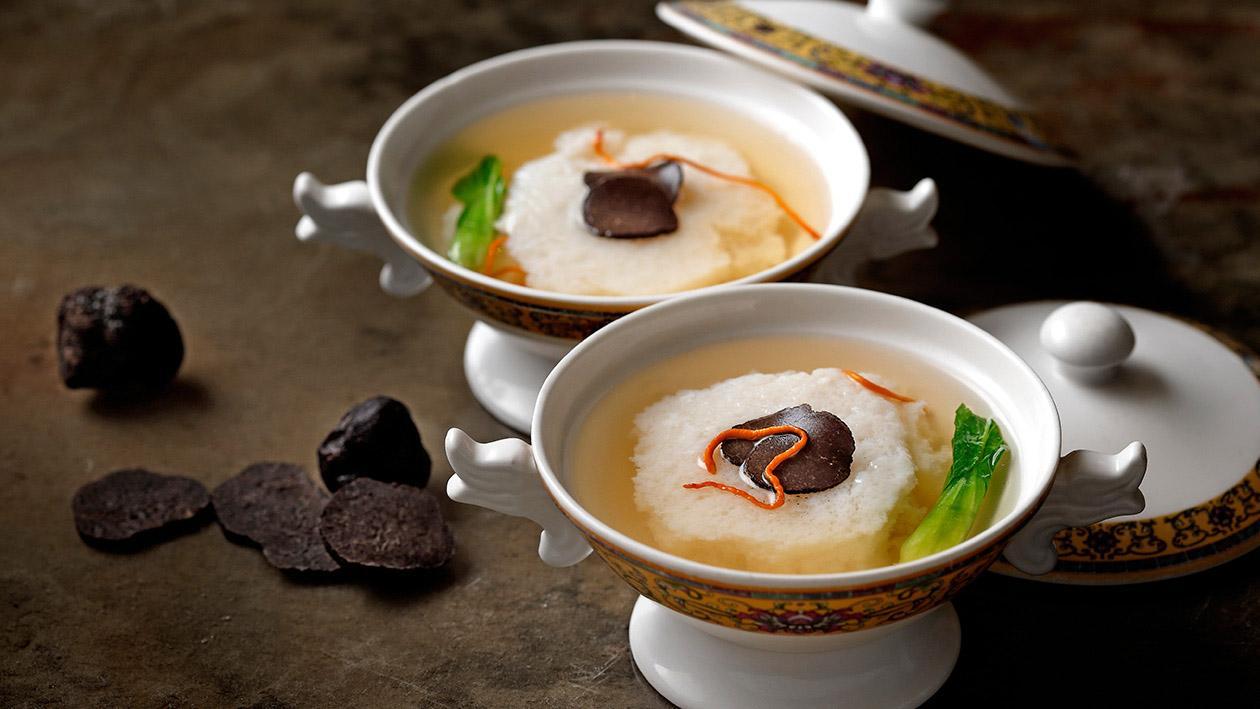 松露雞豆花 (味型:鹹鮮味) 松露雞豆花 (味型:鹹鮮味)