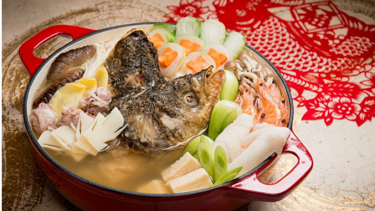 珍品八寶魚頭鍋 珍品八寶魚頭鍋