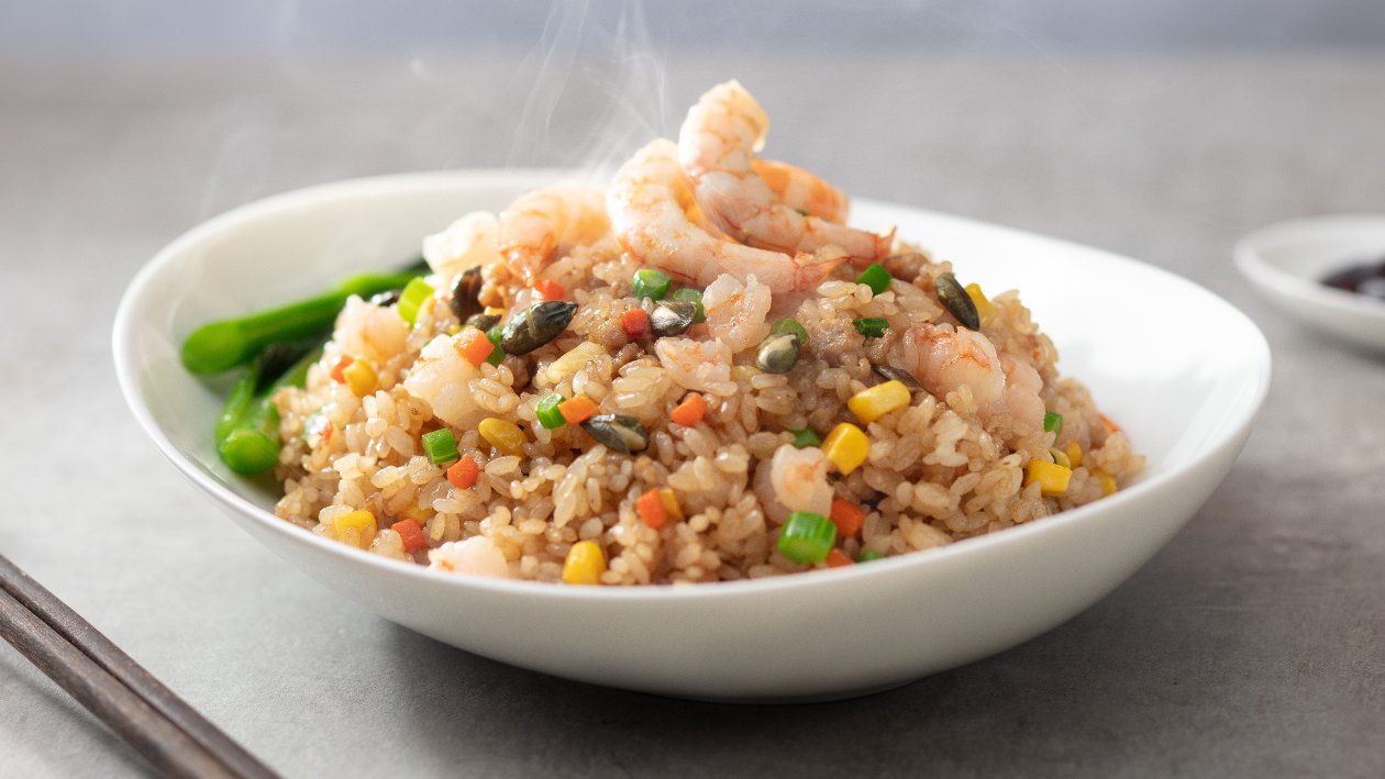 鲜味双蚝蚝油海鲜炒饭